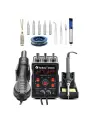 Паяльная станция с набором для пайки 8586D 750W