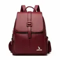 Стильный рюкзак женский бордо