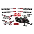 Наклейки BRP SKI DOO SUMMIT XM 146 красные