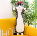 Мягкая игрушка-подушка кот батон 60 см/ кот император / котенок антистресс / Дзен кот