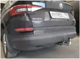 92711-A Фаркоп Motodor Audi Q3 2011-2018/ Skoda Kodiaq 2016-/ Yeti 2009-2018/ Volkswagen Tiguan 2011-2016, 2017- (без электрики)