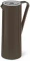 Термокувшин вакуумный со стеклянной колбой Milton Nolita Brown, объемом 1 литр