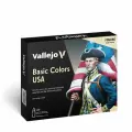 Аксессуар для Warhammer Vallejo Набор Vallejo Model Color: Basic Colors USA 70.140 (16)