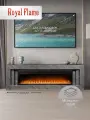 Камин электрический напольный Royal Flame Line Vision 60 Led Concrete (Серый бетон)