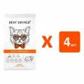 Корм сухой Best Dinner Adult Skin & Coat Duck & Cranberry для взрослых кошек с чувствительной кожей и шерстью, утка и клюква, 1,5 кг х 4 шт