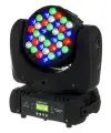BEHRINGER Eurolight MOVING HEAD MH363 светодиодный прибор полного вращения 36х3 Вт RGBW, угол раскрытия луча 6 град, DMX
