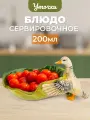 Блюдо сервировочное 200 мл Elan Gallery Уточка, 20,5х14х10 см