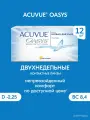 Acuvue Oasys with hydraclear plus (12 линз), 8.4, -2.25