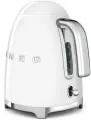 Электрочайник Smeg KLF03WHEU, 2400Вт, 1,7л, нержавеющая сталь, белый