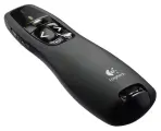 Презентер (пульт ДУ) LOGITECH Presenter R400, радиус действия 15 м, цвет черный, 910-001356