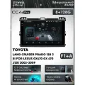 Магнитола Toyota Land Cruiser Prado 120 Lexus GX470 J120 2002-2009 (Комплектация F1+A) Teyes CC4 Pro 8/128GB штатная м