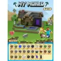 Магнитный Конструктор Майнкрафт набор детали фигурок Игрушка Minecraft My World , Комплект из магнитных блоков