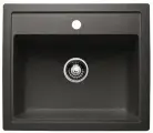 Мойка GRANICOM G-019 (590*510мм), 1 чаша CUBA (антрацит)