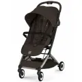 Коляска прогулочная Cybex Orfeo TPE, коричневый (chocolate brown) с дождевиком и бампером