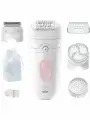 Эпилятор Braun Silk-epil Series 5 5-060, сухое и влажное бритье, 28 пинцетов, подсветка, 40 минут автономной работы