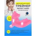 Трейнер для малышей жесткий при бруксисме розовый T4Ki