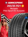 Летняя шина Michelin Pilot Sport EV Acoustic 265/35 R21 103Y