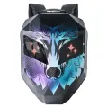 Моторюкзак IronMan, водонепроницаемый, LED-экран, 3D-дизайн, Wolf дизайн ,37л