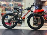 Fatbike Горный велосипед Фэтбайк GROM, 26*4.0 дюймов / взрослый, мужской и женский для прогулки / скоростной, спортивный велик для подростков черно-оранжевый
