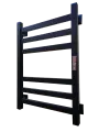 Полотенцесушитель электрический Арго Соренто гранд 400x600 мм 125 Вт с терморегулятором Е-образный цвет черный