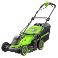 Газонокосилка Greenworks GD40LM411 40V 2521007 (41 см) бесщеточная аккумуляторная, 1 акб 5а/ч и ЗУ
