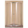 Душевой уголок Agger A01-090MCR/G 90x90 профиль Хром стекло матовое хром