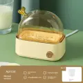 Умная яйцеварка, компактная многофункциональная пароварка для яиц, яйцеварка для общежития и домашнего использования,