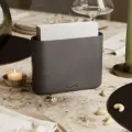 Салфетница интерьерная Astrid, органайзер для салфеток 14,7х5х11см, бетон, графитовая матовая