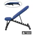 Силовая скамья для жима (складная) Синяя