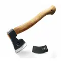 Универсальный топор KRAFTOOL Viking 600/850 г, 380мм 20773, с твердостью кромки лезвия 60HRC