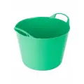 Ведро гибкое сверхпрочное Сибртех 28 л, зеленое 67512