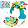 Развивающая игрушка мультифункциональный музыкальный столик 2в1, игровая панель, караоке, Bluetooth, JB0334369