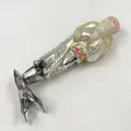 Ёлочная игрушка Старик из серии Сказка о золотой рыбке на прищепке, стекло