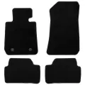 Klever Коврики в салон Klever Econom BMW 1 5D E87 АКПП 2004-2007, 2007-2011, хб, 4 шт. (текстиль) / БМВ 1 серии