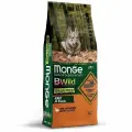 Сухой корм Monge Bwild Dog Low Grain Монж низкозерновой для взрослых собак всех пород, Утка , 12 кг