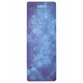 Коврик для йоги спортивный, каучук, микрофибра, звёздное небо