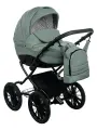 Детская универсальная коляска 2 в 1 Jovola Velino Plus, всесезонная с реверсивным блоком, (Ve 04) шалфей кожа