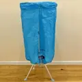Электросушилка для белья напольная H-802 (вертикальная электрическая сушка одежды, вещей, хоккейной формы с таймером)