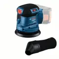 Шлифовальная машина Bosch Solo GEX 185-LI 06013A5020, 18V, без аккумулятора, синий