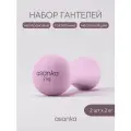 Гантели 2 кг для спорта и фитнеса 2 шт
