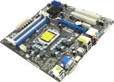 Материнская плата ASRock H61M-GE LGA1155 PCI-E+Dsub+DVI+HDMI GbLAN SATA MicroATX 4DDR3
