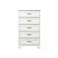 Комод БРВ-Мебель Kentaki KOM5S, 109.5 x 44.5 x 64.5 см, цвет: белый