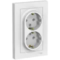 Розетка Systeme Electric ATN000124, 16 А, с заземлением