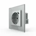 Электрическая розетка Livolo с USB-C (VL-C7CTF16A. UC18W-2IP)