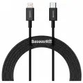 Кабель быстрой зарядки Baseus Superior Series Cable USB Type-C to Lightning, 20W, 2м, Черный