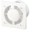 Вентилятор осевой AWENTA KW100T без панели таймер d100 мм белый