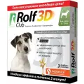 Neoterica капли от блох и клещей RolfClub 3D капли для собак 4-10 кг для собак и кошек от 4 до 10 кг 3 шт. в уп., 1 уп.