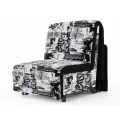 Кресло-кровать Novelti Elegance City Prints City1, на металлическом каркасе