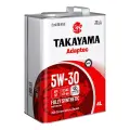 Масло моторное синтетическое TAKAYAMA Adaptec SAE 5W-30 API SP ILSAC GF-6A, канистра 4 литра