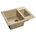 Кухонная мойка GranFest GF-Q610K (бежевый)